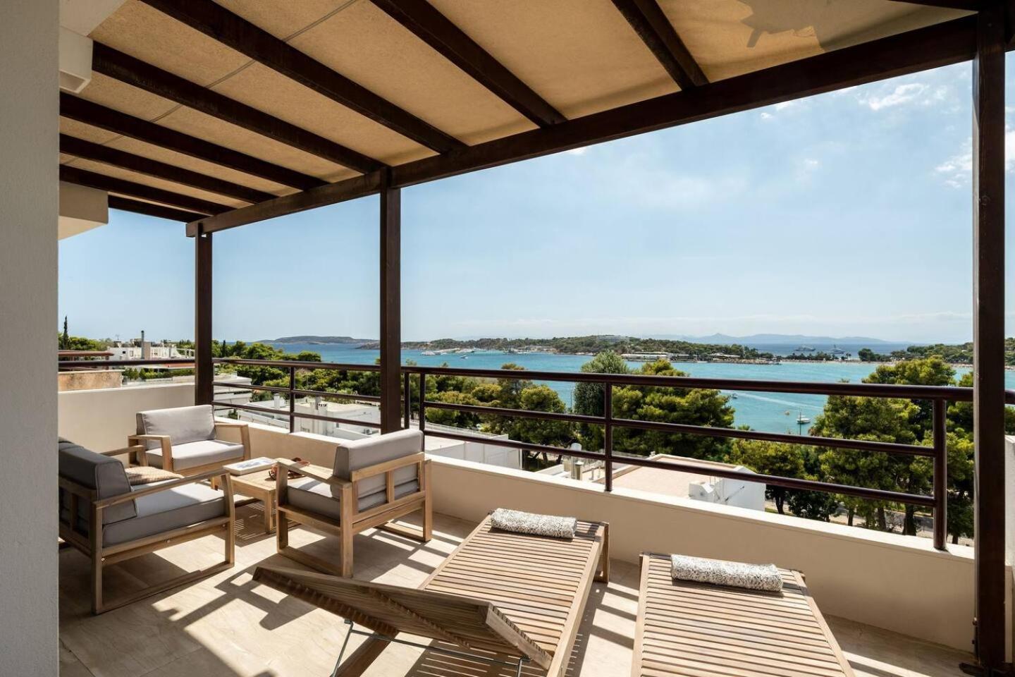 Athens Riviera Bay View Suite By The Olon Ngoại thất bức ảnh