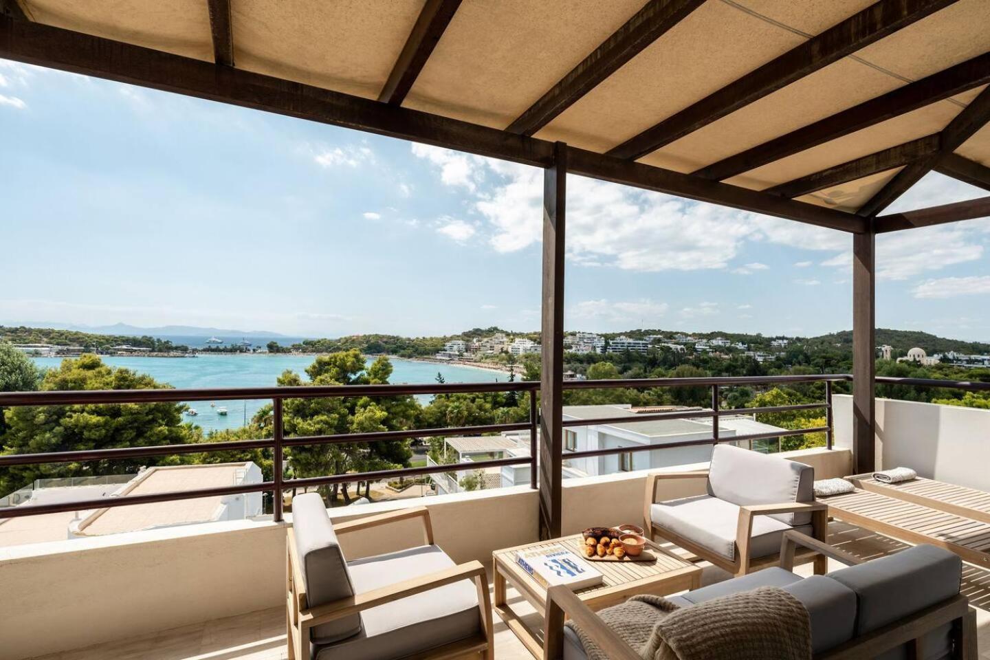 Athens Riviera Bay View Suite By The Olon Ngoại thất bức ảnh